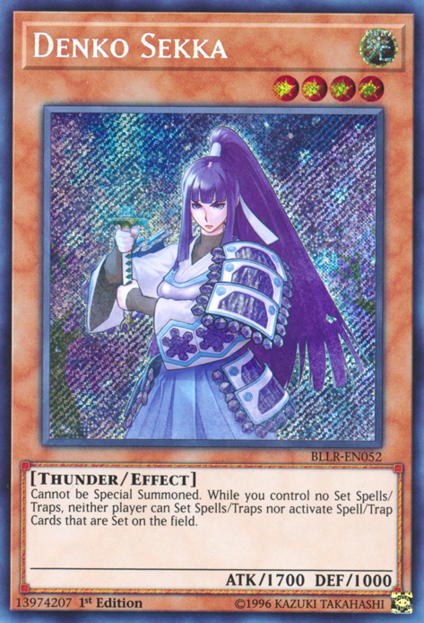 Denko Sekka [BLLR-EN052] Secret Rare 
