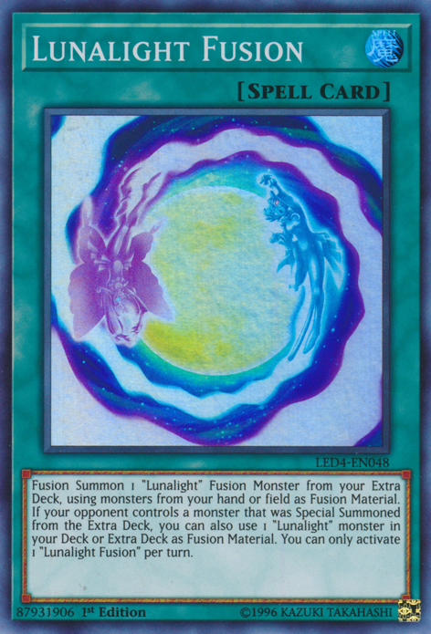 Lunalight Fusion [LED4-EN048] Super Rare 