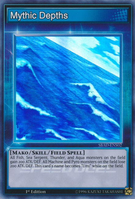 Mythic Depths [SBAD-ENS02] Super Rare 
