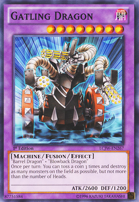 Gatling Dragon [LCJW-EN267] Common 