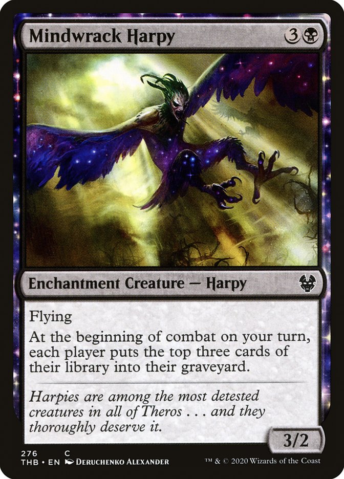 Mindwrack Harpy [Theros Beyond Death] 