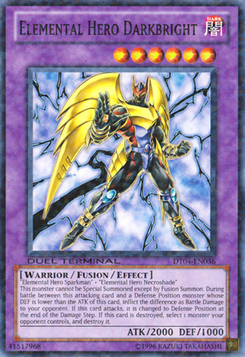 Elemental Hero Darkbright [DT04-EN036] Common 