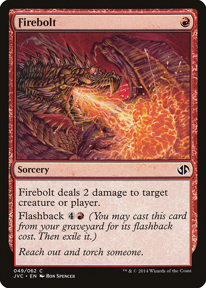 Firebolt [Duel Decks Anthology] 