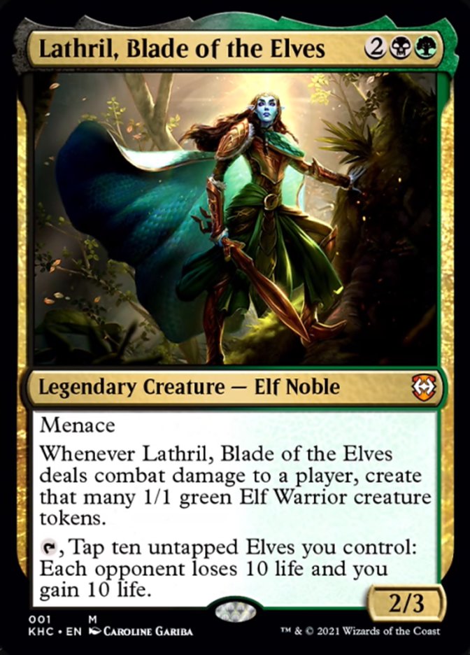 Lathril, Blade of the Elves [Kaldheim Commander] 