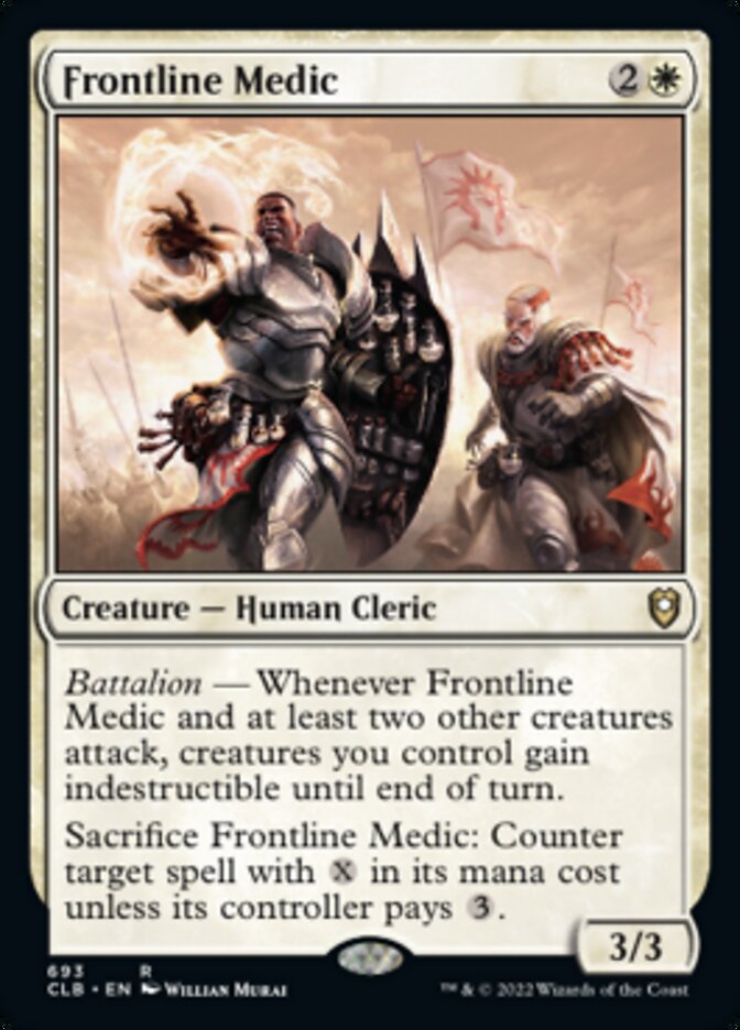 Frontline Medic [Commander Legends: Battle for Baldur's Gate] 