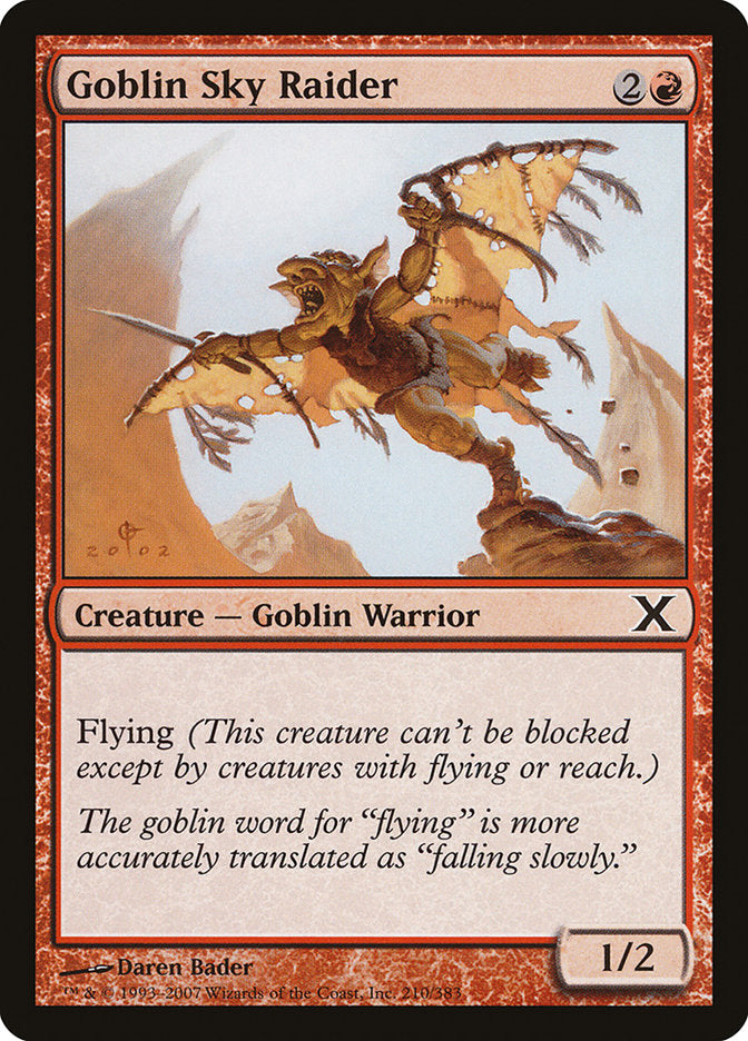 Goblin Sky Raider [Tenth Edition] 