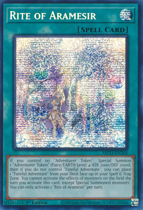 Rite of Aramesir [MP23-EN264] Prismatic Secret Rare 