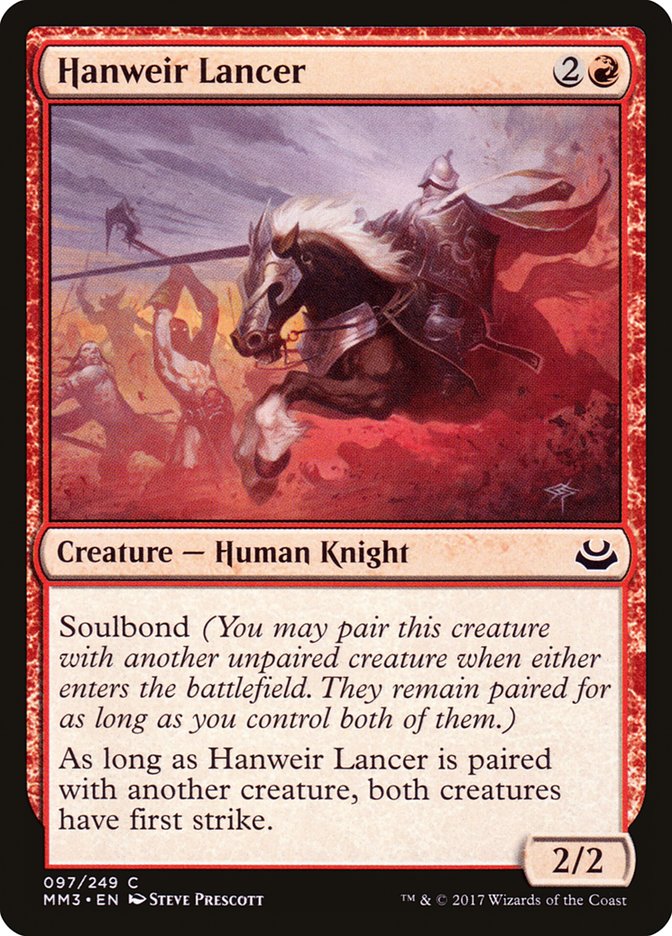 Hanweir Lancer [Modern Masters 2017]