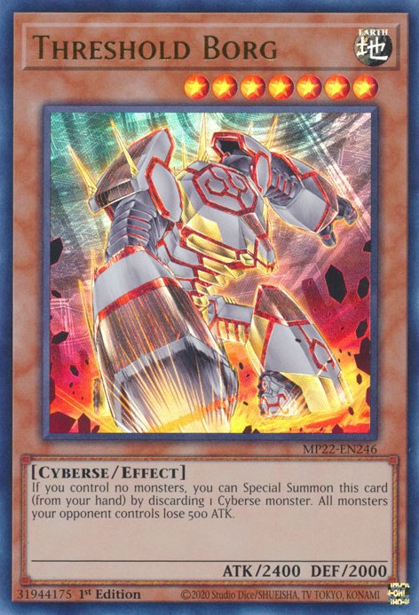 Threshold Borg [MP22-EN246] Ultra Rare 
