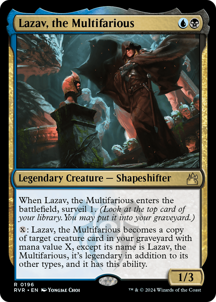 Lazav, the Multifarious [Ravnica Remastered] 