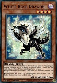 White Rose Dragon [LDS2-EN109] Ultra Rare 