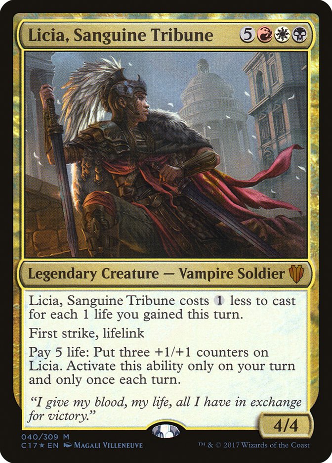 Licia, Sanguine Tribune [Commander 2017] 