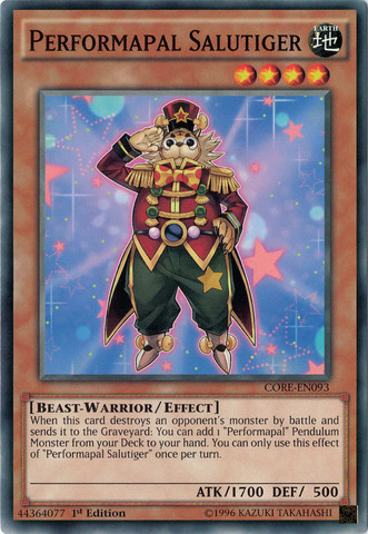 Performapal Salutiger [CORE-EN093] Common 