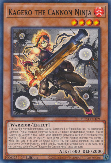 Kagero the Cannon Ninja [MP23-EN169] Common 