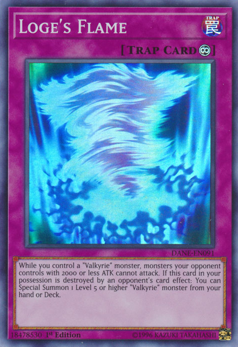 Loge's Flame [DANE-EN091] Super Rare 