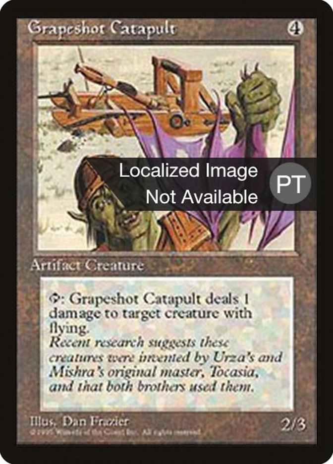 Grapeshot Catapult [Fourth Edition (Foreign Black Border)] 