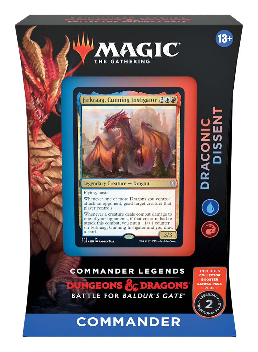 Commander Legends: Battle for Baldur's Gate - Commander Deck (Draconic Dissent) 