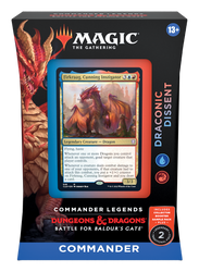 Commander Legends: Battle for Baldur's Gate - Commander Deck (Draconic Dissent) 