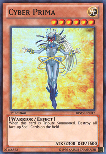 Cyber ​​Prima [BPW2-EN017] Super Rare 