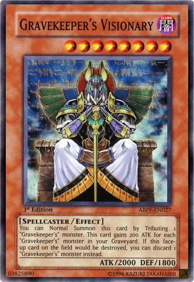 Gravekeeper's Visionary [ABPF-EN027] Super Rare 