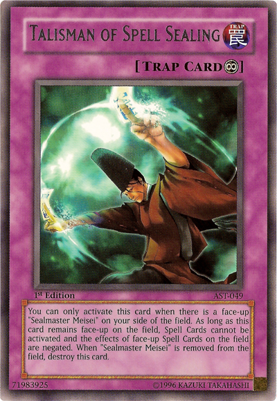 Talisman of Spell Sealing [AST-049] Rare 
