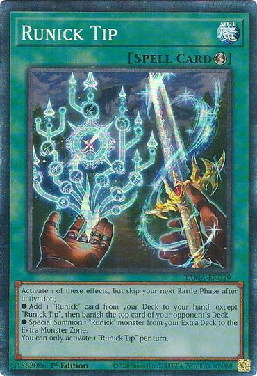Runick Tip [TAMA-EN029] Collector's Rare 