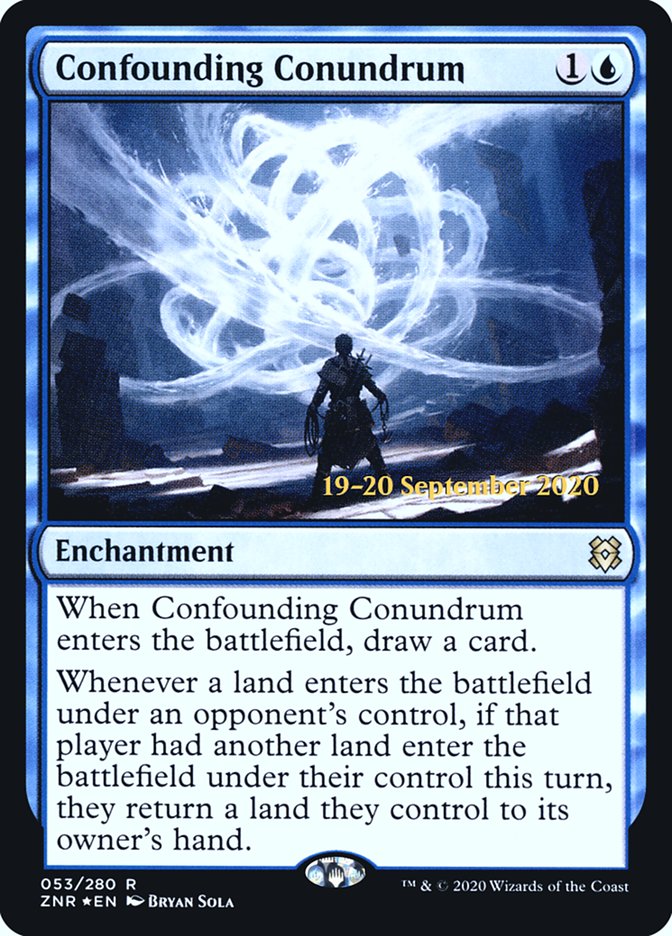 Confounding Conundrum [Zendikar Rising Prerelease Promos] 