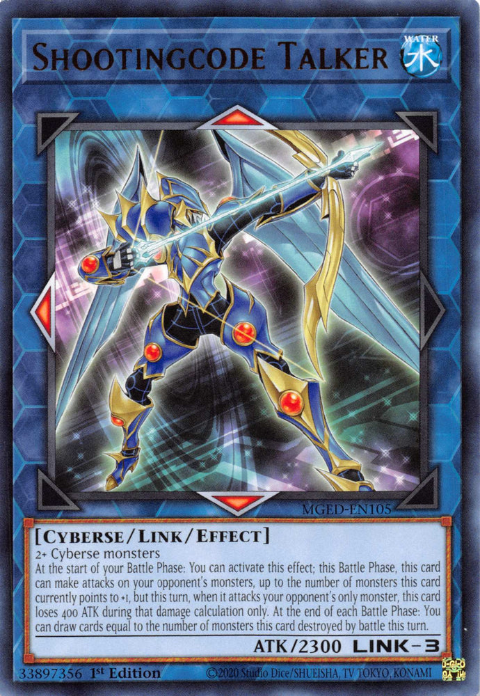 Shootingcode Talker [MGED-EN105] Rare 