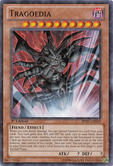 Tragoedia [BP01-EN020] Starfoil Rare 
