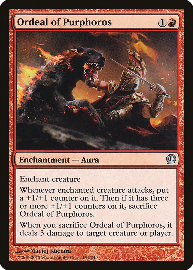 Ordeal of Purphoros [Theros] 