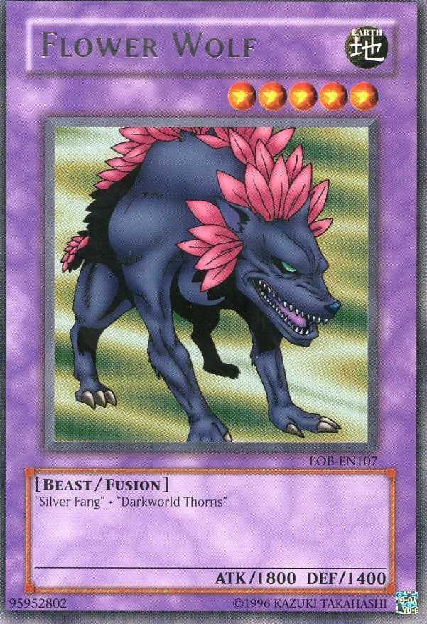 Flower Wolf [LOB-EN107] Rare 