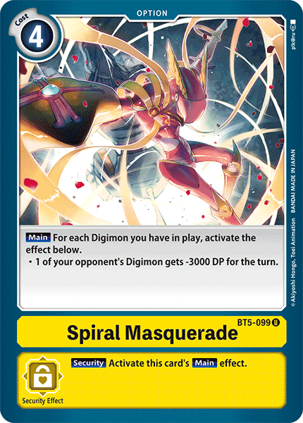 Spiral Masquerade [BT5-099] [Battle of Omni] 