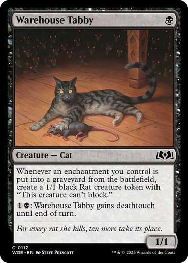 Warehouse Tabby [Wilds of Eldraine] 