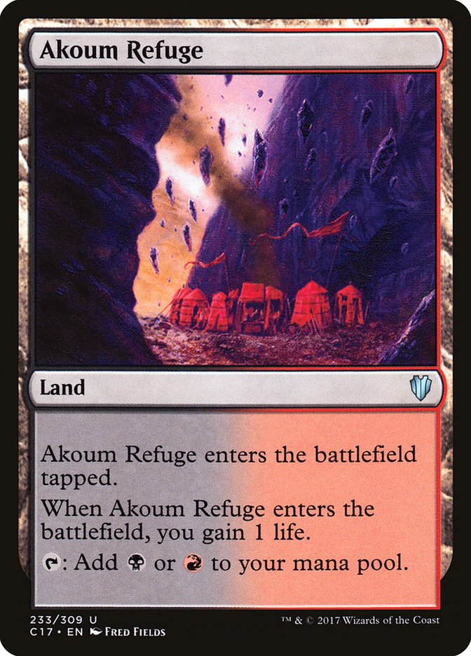 Akoum Refuge [Commander 2017] 