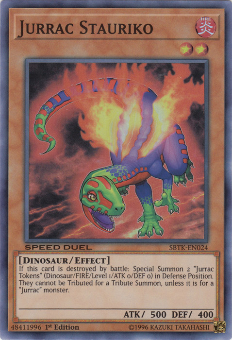 Jurrac Stauriko [SBTK-EN024] Super Rare 