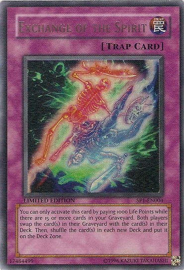 Exchange of the Spirit [SP1-EN004] Ultra Rare 