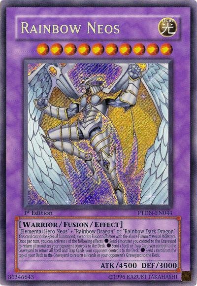 Rainbow Neos [PTDN-EN044] Secret Rare 