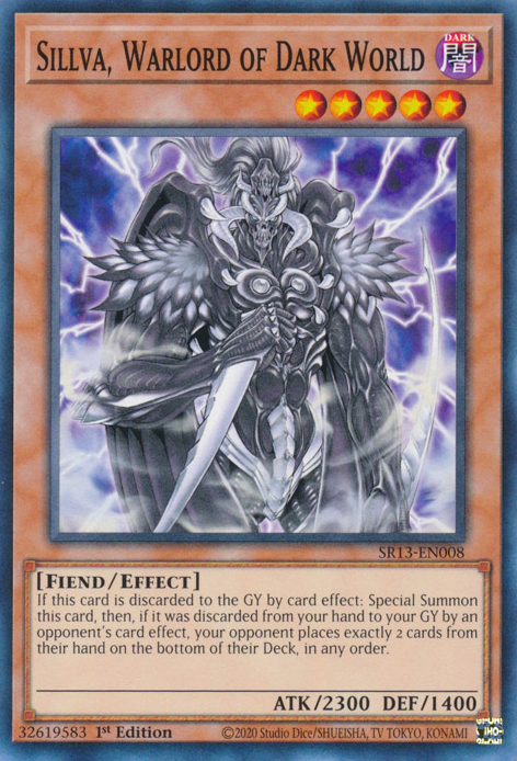 Sillva, Warlord of Dark World [SR13-EN008] Common 