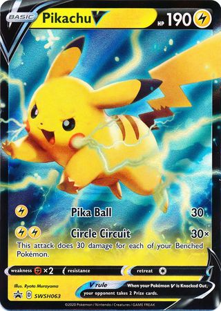 Pikachu V (SWSH063) [Sword & Shield: Black Star Promos]