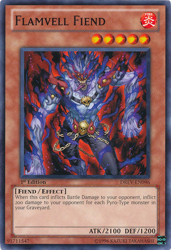 Flamvell Fiend [DREV-EN096] Common 