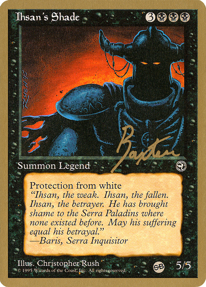 Ihsan's Shade (George Baxter) (SB) [Pro Tour Collector Set] 