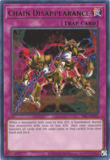 Chain Disappearance (25th Anniversary) [IOC-EN052] Rare 