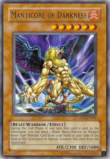 Manticore of Darkness [CP03-EN008] Rare 