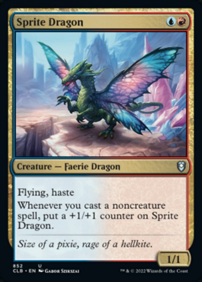 Sprite Dragon [Commander Legends: Battle for Baldur's Gate] 