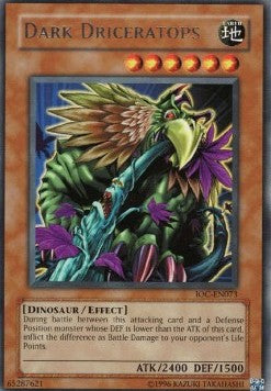 Dark Driceratops [IOC-EN073] Rare 