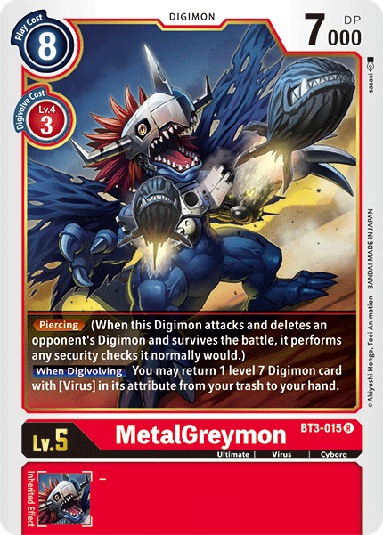 MetalGreymon [BT3-015] [Release Special Booster Ver.1.5] 