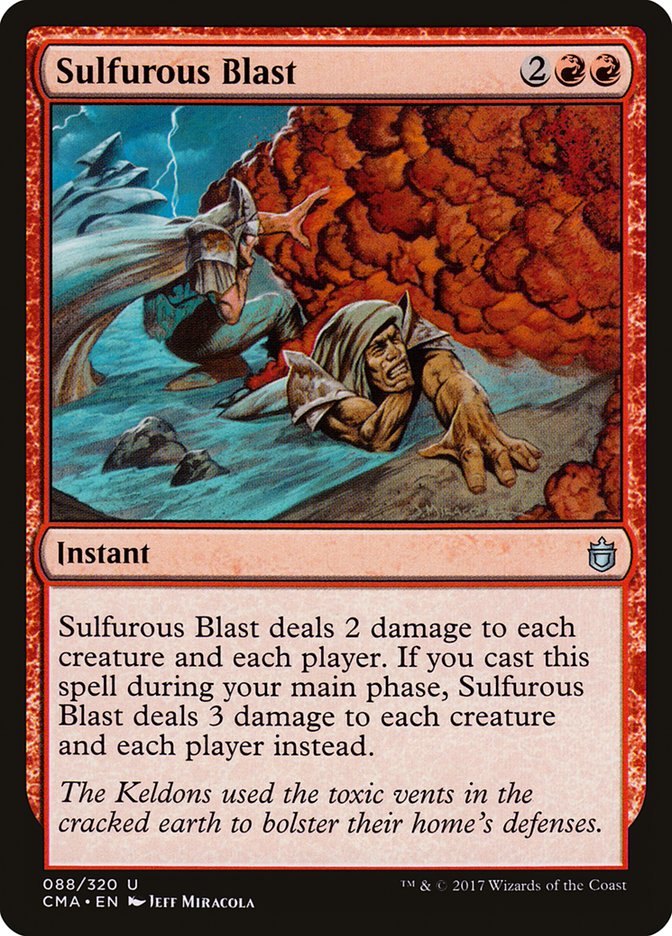 Sulfurous Blast [Commander Anthology] 