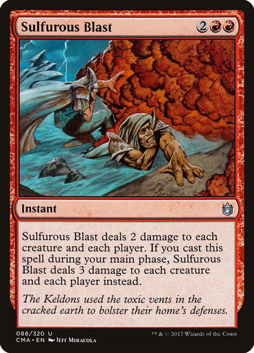 Sulfurous Blast [Commander Anthology]