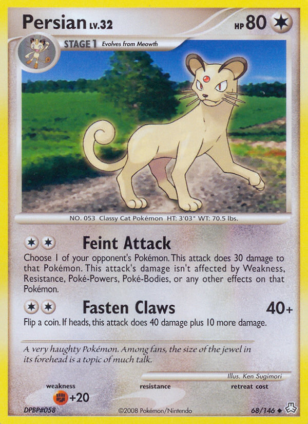 Persian (68/146) [Diamond &amp; Pearl: Legends Awakened] 
