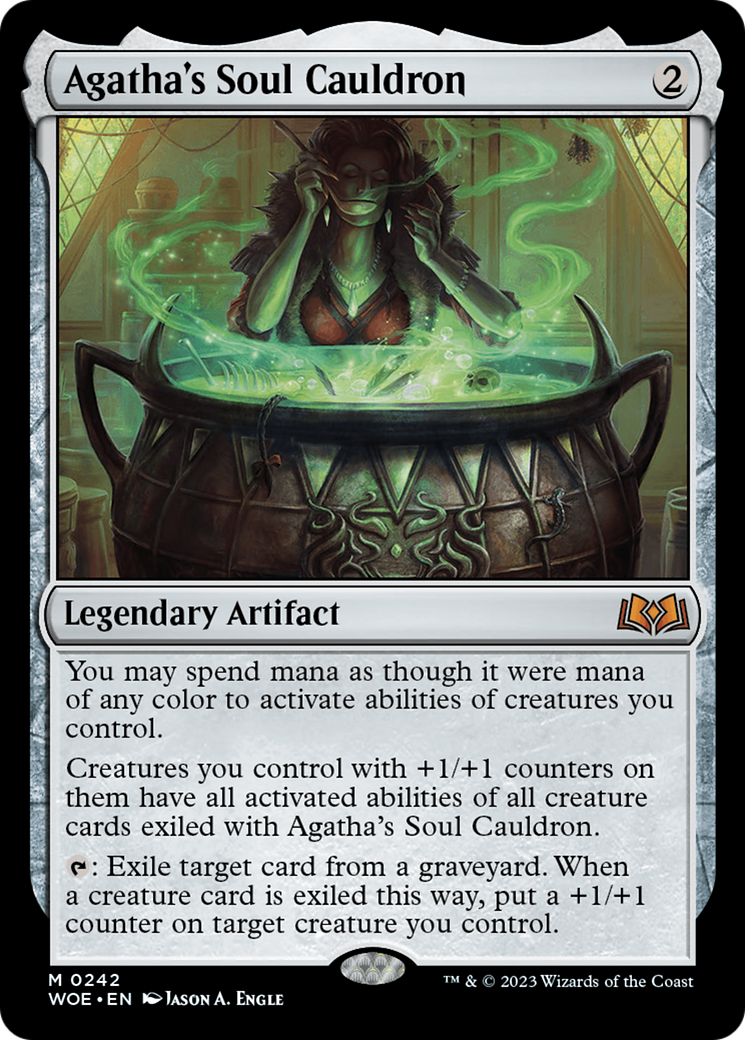 Agatha's Soul Cauldron [Wilds of Eldraine] 